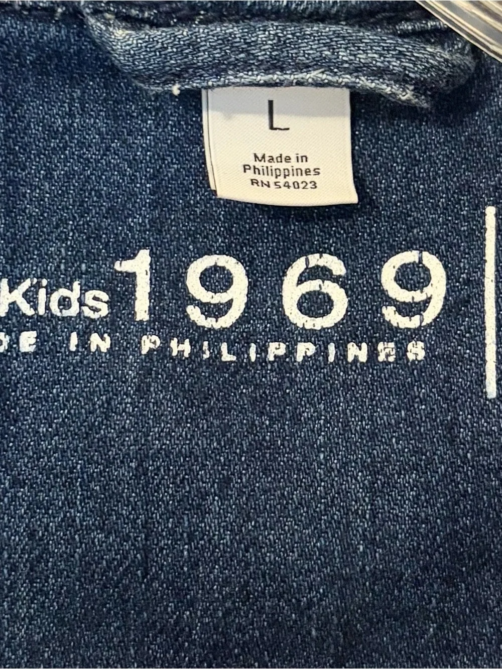 GAP Girls Dark Blue Denim Trucker Jacket